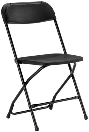Black Plastic Folding Chair - Cheap Prices Poly Folding Chair