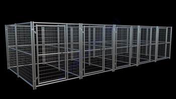 5-Run Dog Kennel 5x10