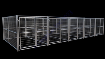 5-Run Dog Kennel 6x12