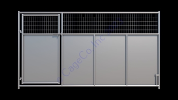 Dog Kennel Gate Fight Guard Panel 6' x 11'