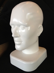 Photo: Sunglasses Display Head Form | Hat Display Form | head forms | hat mannequin