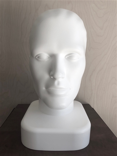 Photo: Sunglasses Display Head Form | Hat Display Form | head forms | hat mannequin