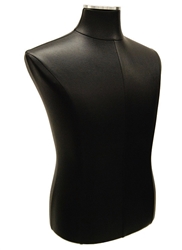 Male Body Form in Black Leatherette