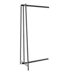 Alpha Double Sided Free Standing   - Black