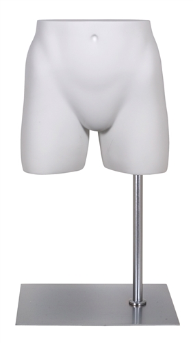 Matte White Female Butt Panty Form