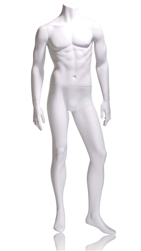 Tomas Male Mannequin Headless - Left Leg Forward Pose 2