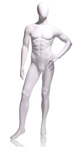 Tomas Male Mannequin Egghead -Left hand on hip Pose 3