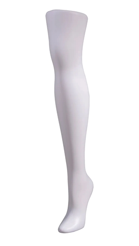 Matte White Female Leg Form Display