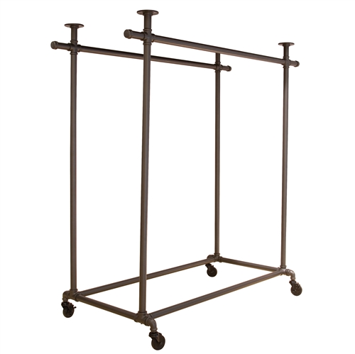 Garment Display with Double Bar from www.zingdisplay.com