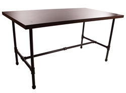Large Capacity Table in Dark Brown from Zing Display