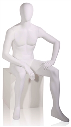 White Male Mannequin - Sitting Down from www.zingdisplay.com