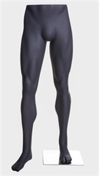 Athletic Male Mannequin Legs Pant Form Matte Grey