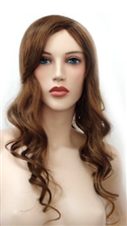 Long Curly Brown Mannequins wig