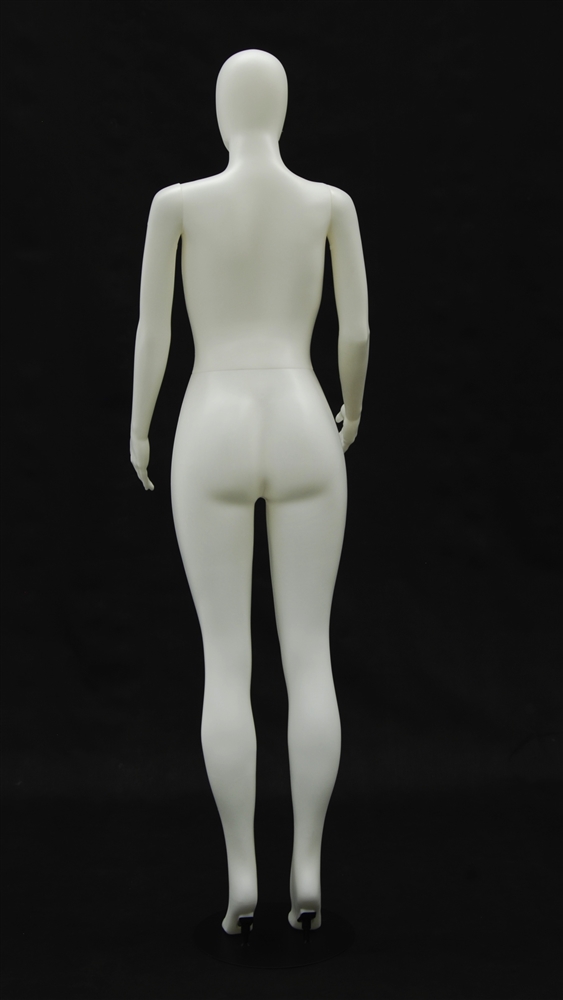 Female Mannequin Egghead Plastic Full Body Dress Form Display