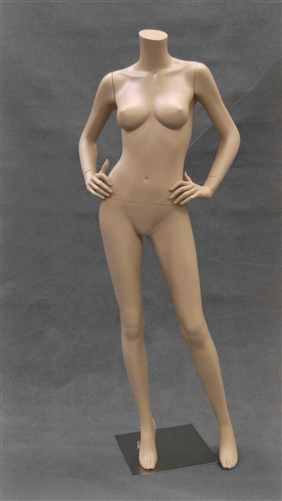 Headless Female Mannequin with Hands on Hips