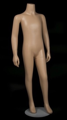 Fleshtone Headless Unisex Child Mannequin from www.zingdisplay.com