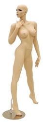 Ariana Fleshtone Mannequin Female with Hands on Chin
