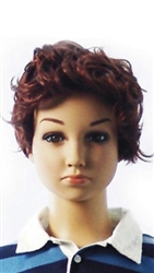 Male Child Brown mannequin wig