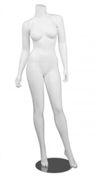Matte White Headless Female Brazilian Body Mannequin