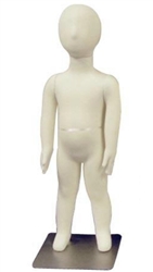 Photo: Adjustable Child Mannequin |4-Year Old Unisex Poseable Child Mannequin