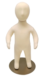 Adjustable Child Mannequin - 6-Month Old Unisex Flexible Mannequin