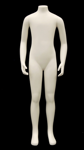 49.5" Tall Headless Child Mannequin 10-11 Year Old