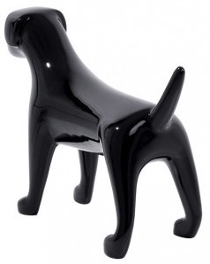 NEW Black Small Dog Mannequin