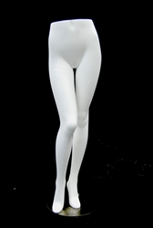 Female Standing Pant Display Form White