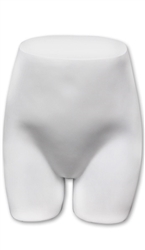 Matte Black or White Female Butt Form Self Standing Made of Fiberglass