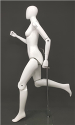 Adjustable Female Mannequin in Tan Fleshtone from www.zingdisplay.com