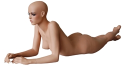 Wanda Realistic Fleshtone Reclining Female Mannequin