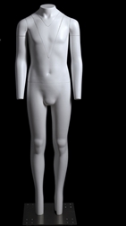 Mannequin Ghost Matte White Child Headless