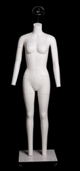 Full Body Female Ghost Invisible Photography Mannequin-Hat / Wig Attachment