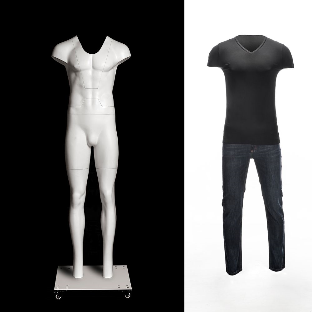 Full Body Male Ghost Invisible Photography Mannequin