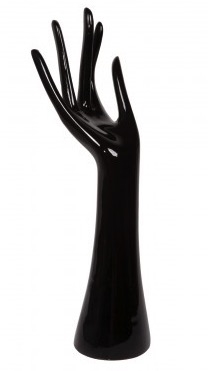 Shiny Black Hand Display 12 inches