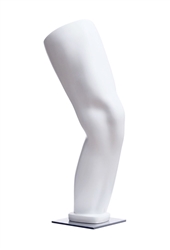 Knee Display Mannequin- Gloss White