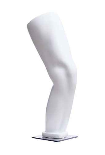 Knee Display Mannequin- Gloss White