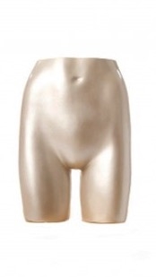 Glossy Pearl Female Bottom Display Form