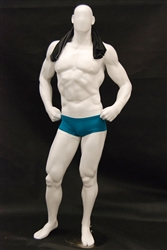 Ripped Male Muscular Mannequin with Hands on Hips