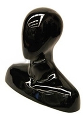 Egghead Male Display Head in Black from www.zingdisplay.com