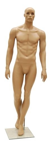 African American Ethnic Muscular Male Mannequin