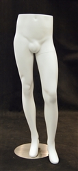 Male Standing Pant Display Form White