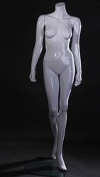 Headless White Female Mannequin