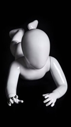 Toddler Mannequin Posed laying on belly from www.zingdisplay.com