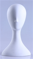Female Display Head with Abstract Facial Features