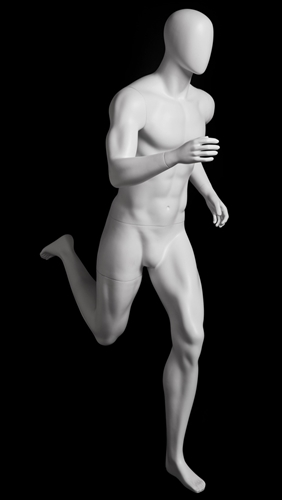Male Mannequin in Running Pose
