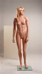 Teenage Mannequin Female with Realistic Facial Features. Shop all of our teen mannequins at www.zingdisplay.com