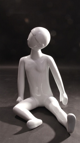 Child Mannequin Sitting Pose