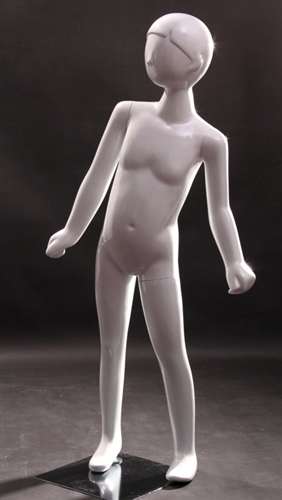 Stand Strong Child White Mannequin | Child Mannequins | Mannequins