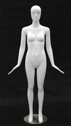 Petite Female Mannequin in White